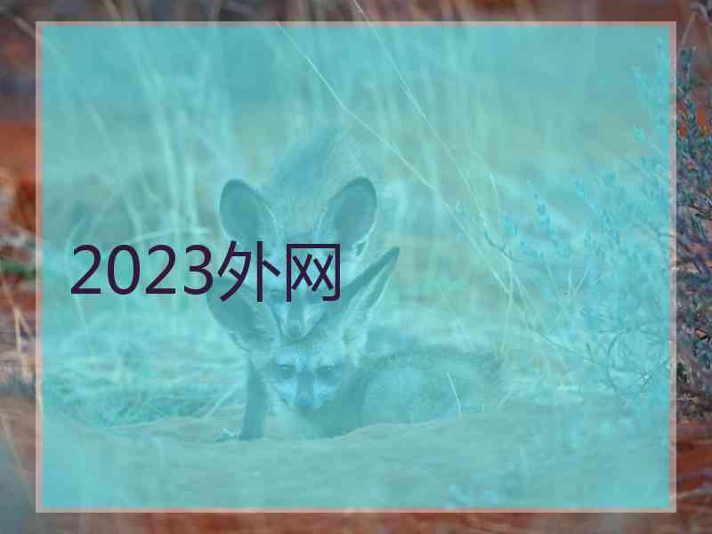 2023外网