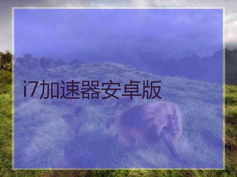 i7加速器安卓版
